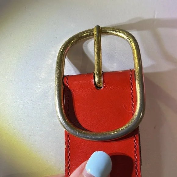 Yves Saint Laurent Vintage 1980's Waist Belt / Size: Medium - Picture 8 of 11